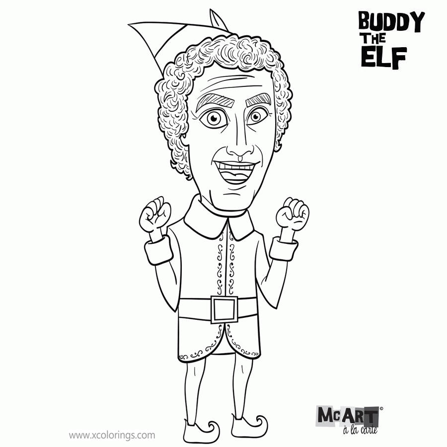 90 Elf Movie Coloring Pages 26