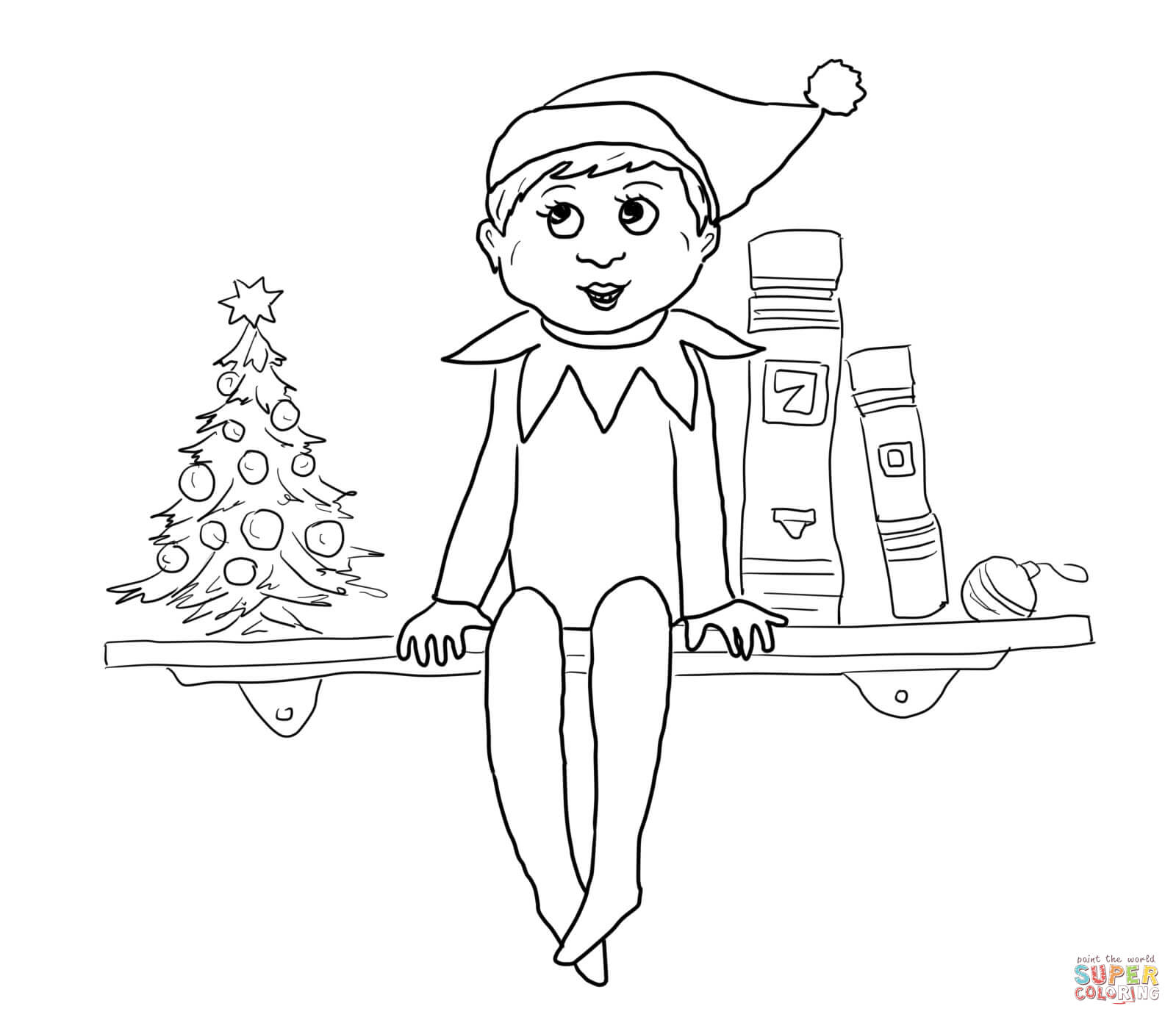 90 Elf Movie Coloring Pages 44
