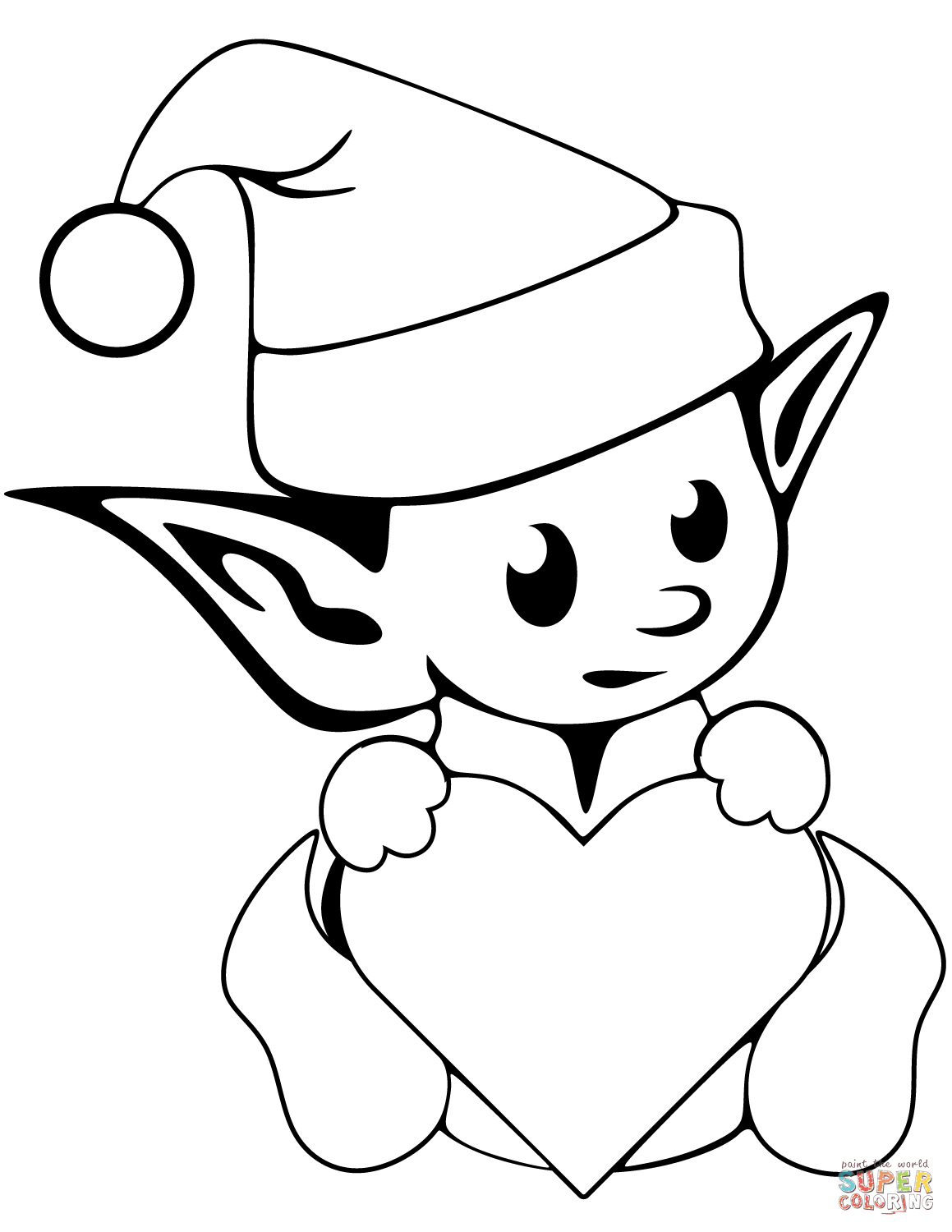 90 Elf Movie Coloring Pages 48