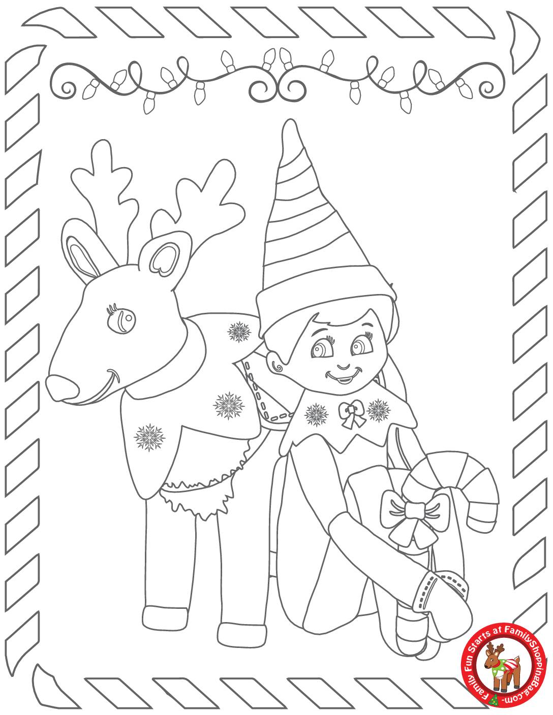 90 Elf Movie Coloring Pages 49