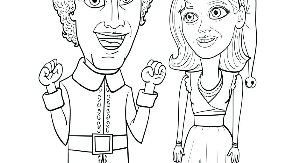 90 Elf Movie Coloring Pages 5
