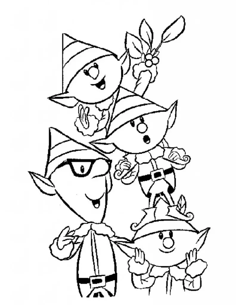 90 Elf Movie Coloring Pages 52