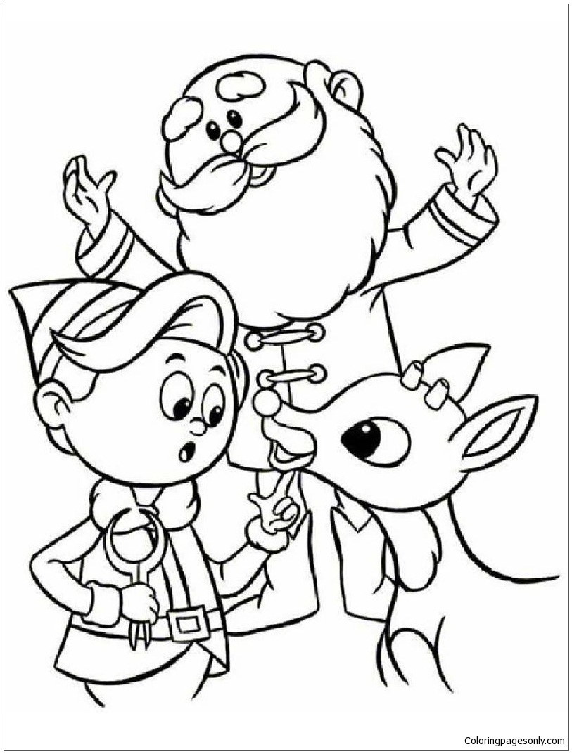 90 Elf Movie Coloring Pages 56