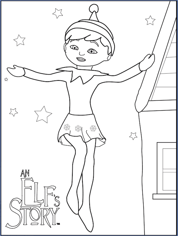 90 Elf Movie Coloring Pages 57