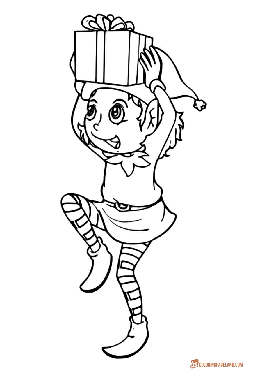 90 Elf Movie Coloring Pages 58