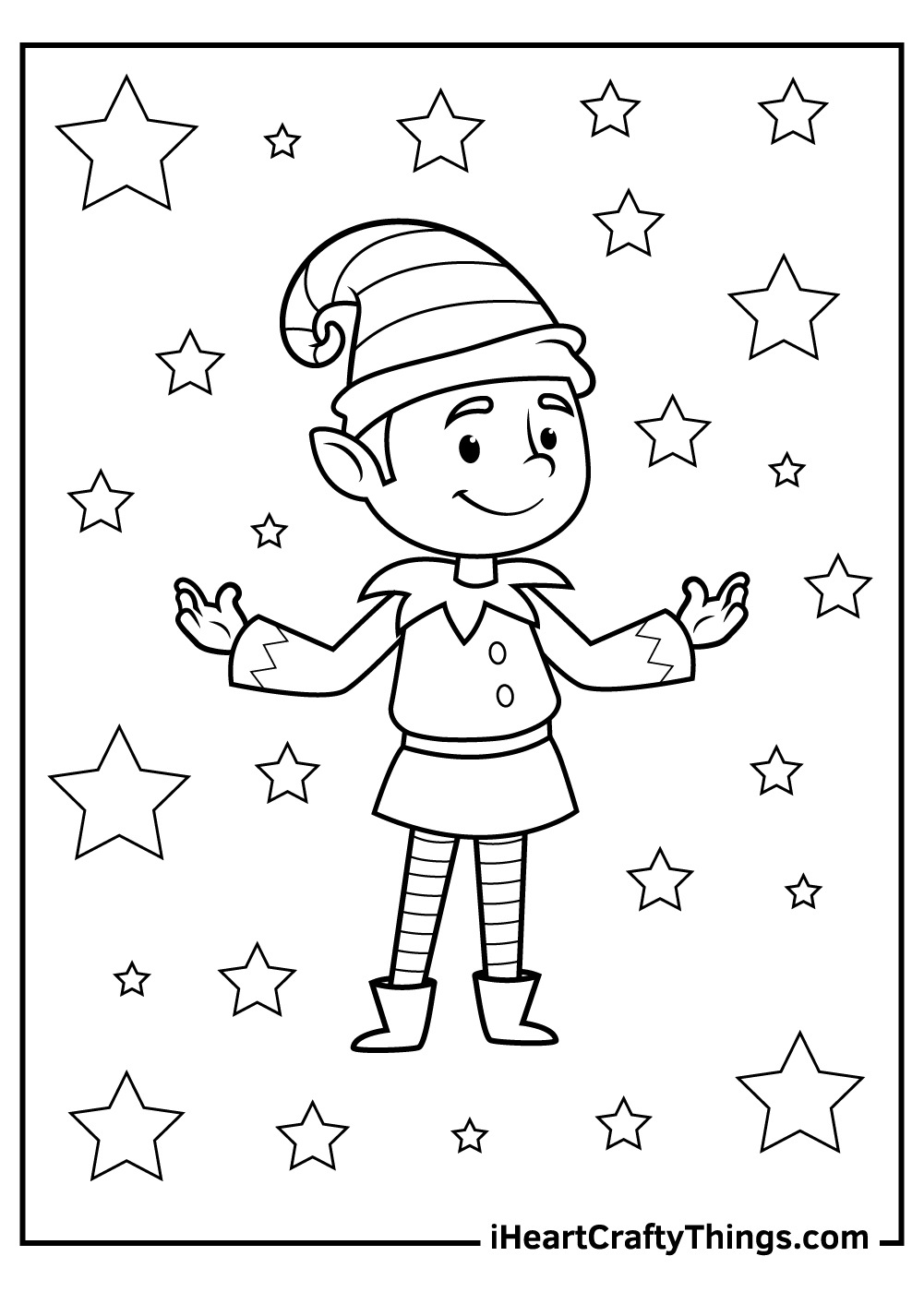 90 Elf Movie Coloring Pages 78