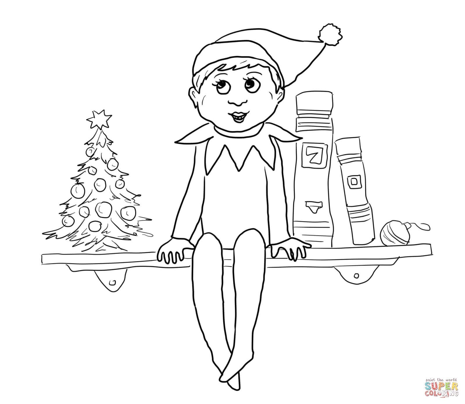 90 Elf Movie Coloring Pages 82