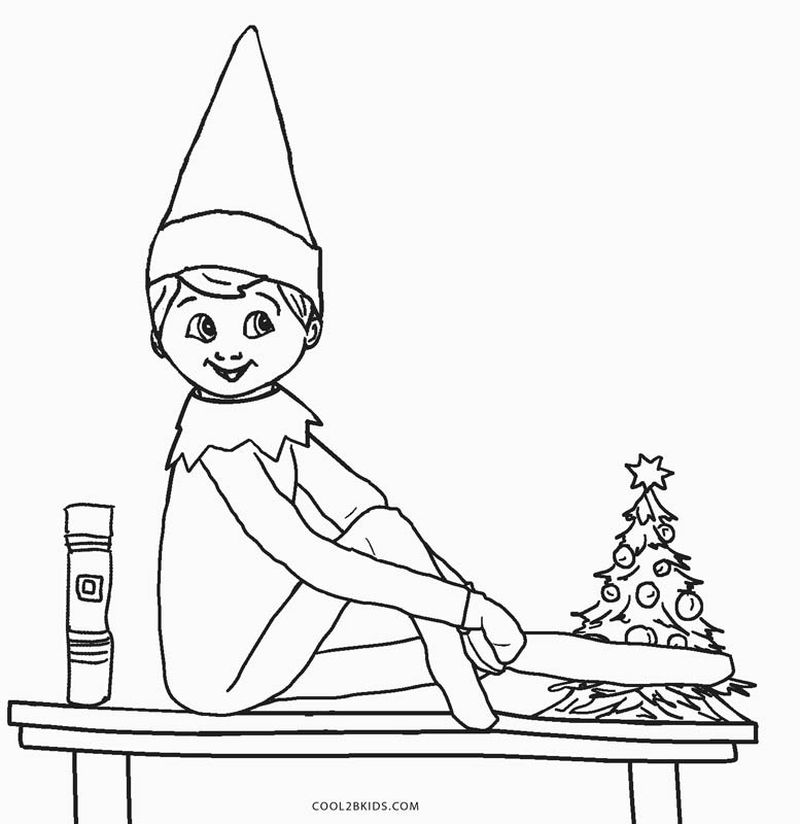 90 Elf Movie Coloring Pages 90