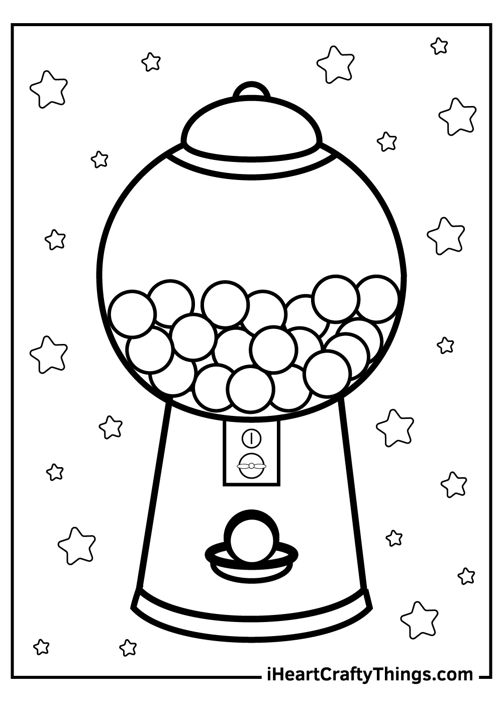 45 Cute Candy Coloring Pages 33
