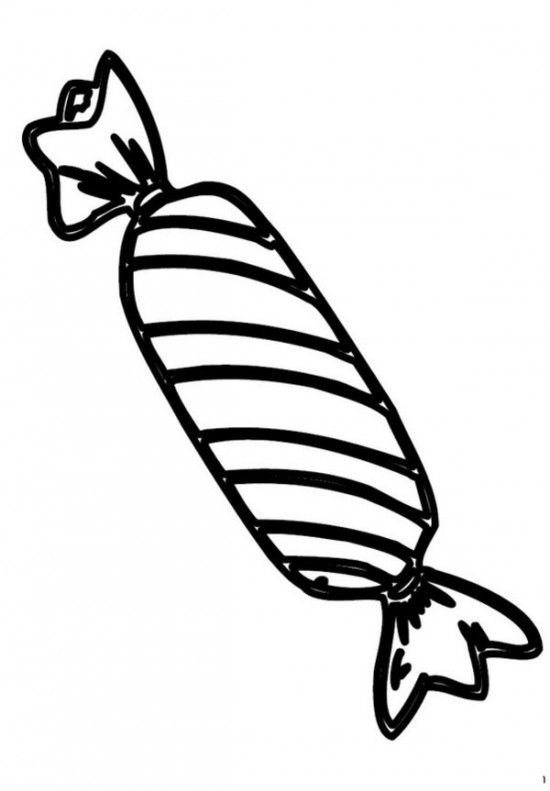 45 Cute Candy Coloring Pages 6