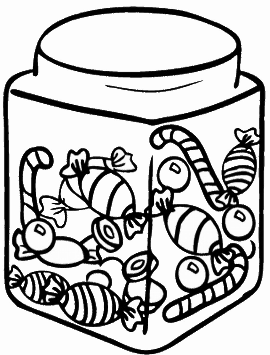 45 Cute Candy Coloring Pages 62