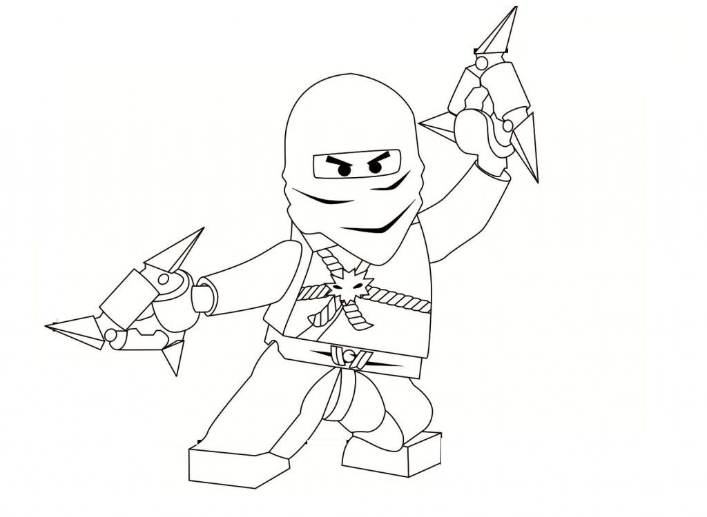 45 Ninja Kids Coloring Pages 20