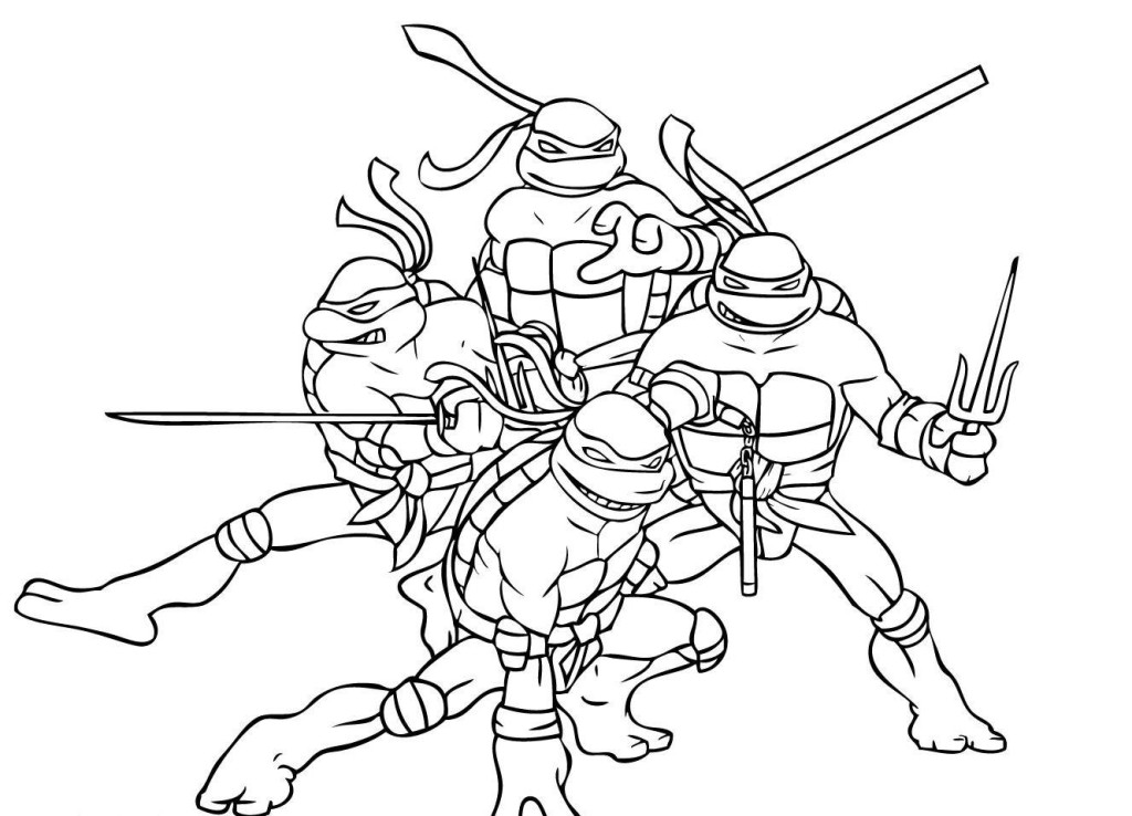 45 Ninja Kids Coloring Pages 44