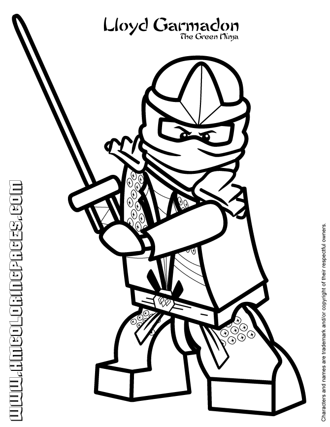 45 Ninja Kids Coloring Pages 48