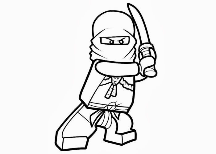 45 Ninja Kids Coloring Pages 54