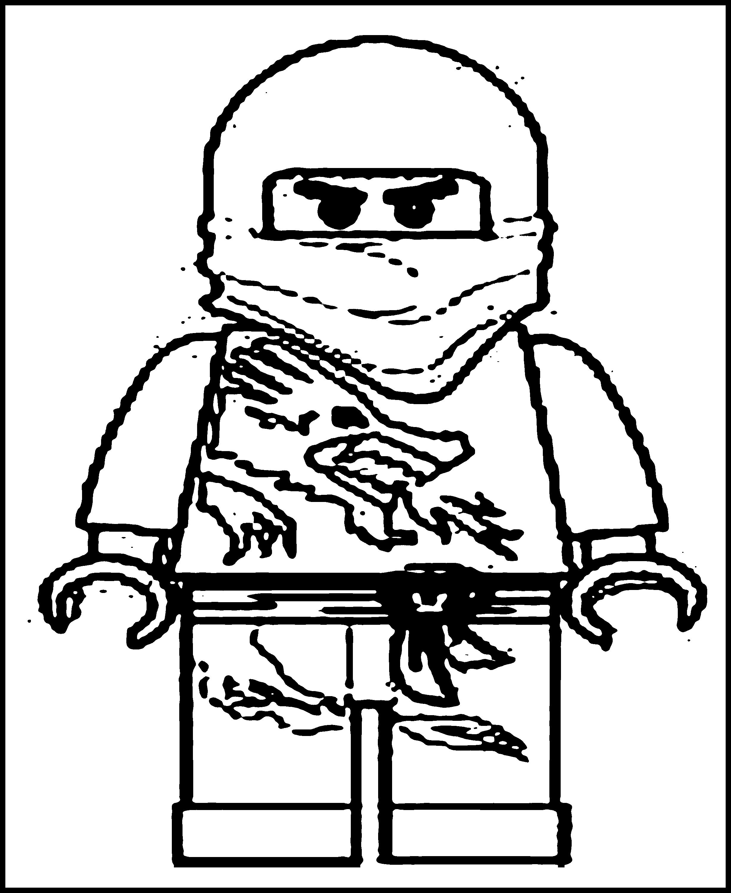 45 Ninja Kids Coloring Pages 69