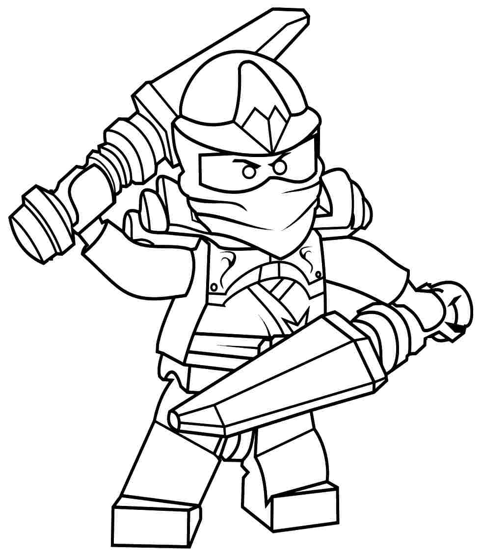 45 Ninja Kids Coloring Pages 70