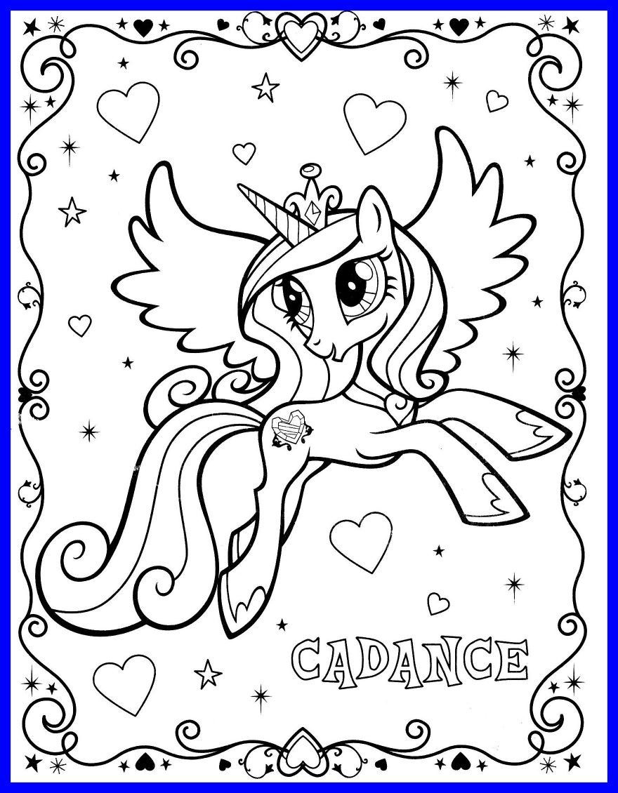 45 Princess Unicorn Coloring Page 70