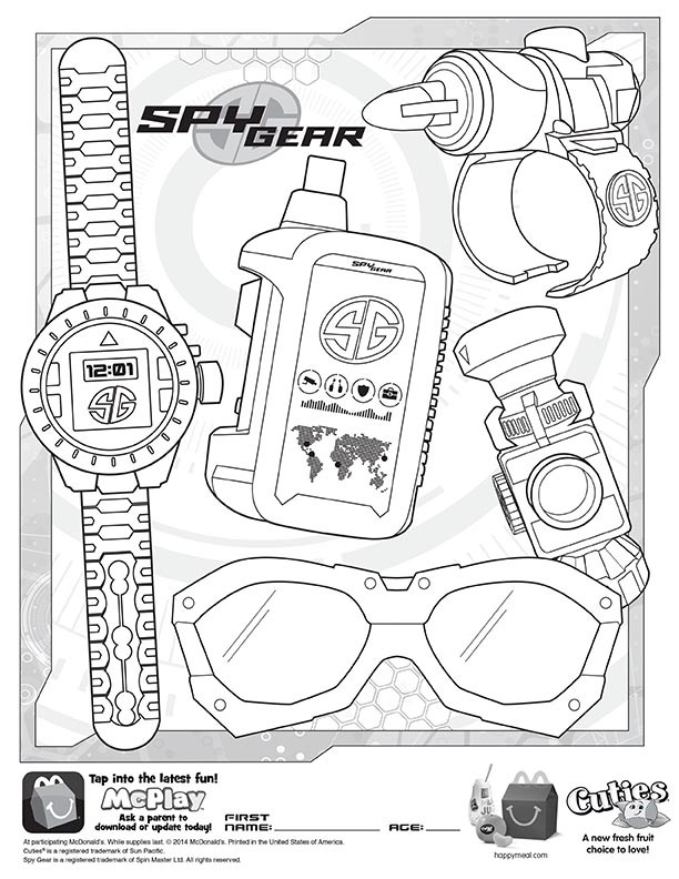 45 Printable Spy Ninjas Coloring Pages 47