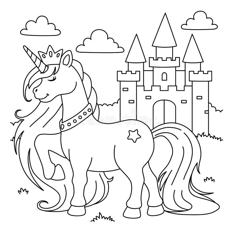 45 Printable Unicorn Princess Coloring Page 38