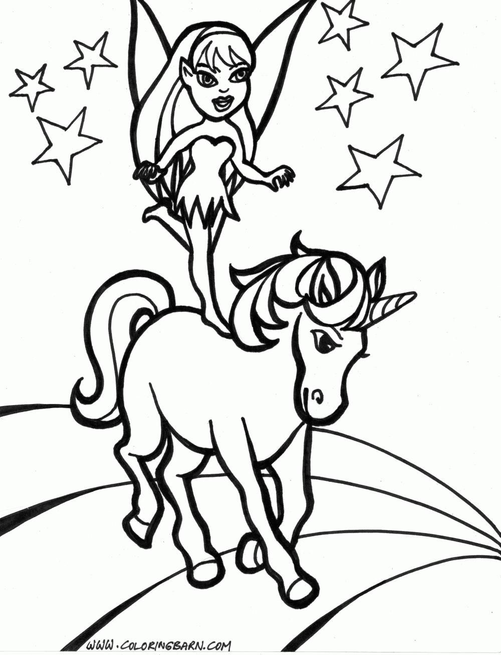 45 Printable Unicorn Princess Coloring Page 59