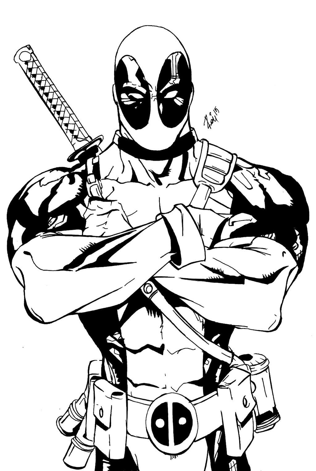 50 Adult Coloring Books Marvel 34