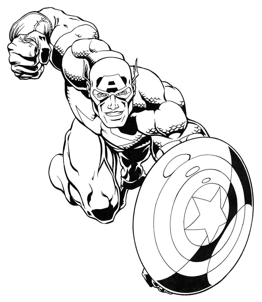 50 Adult Coloring Books Marvel 40