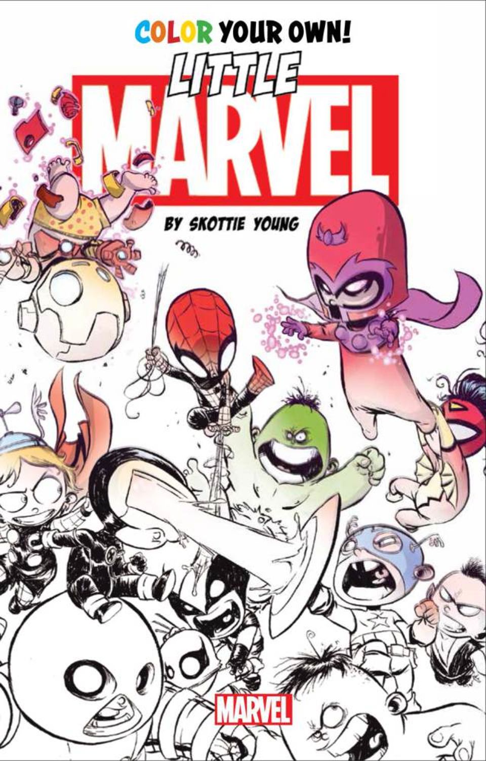 50 Adult Coloring Books Marvel 41