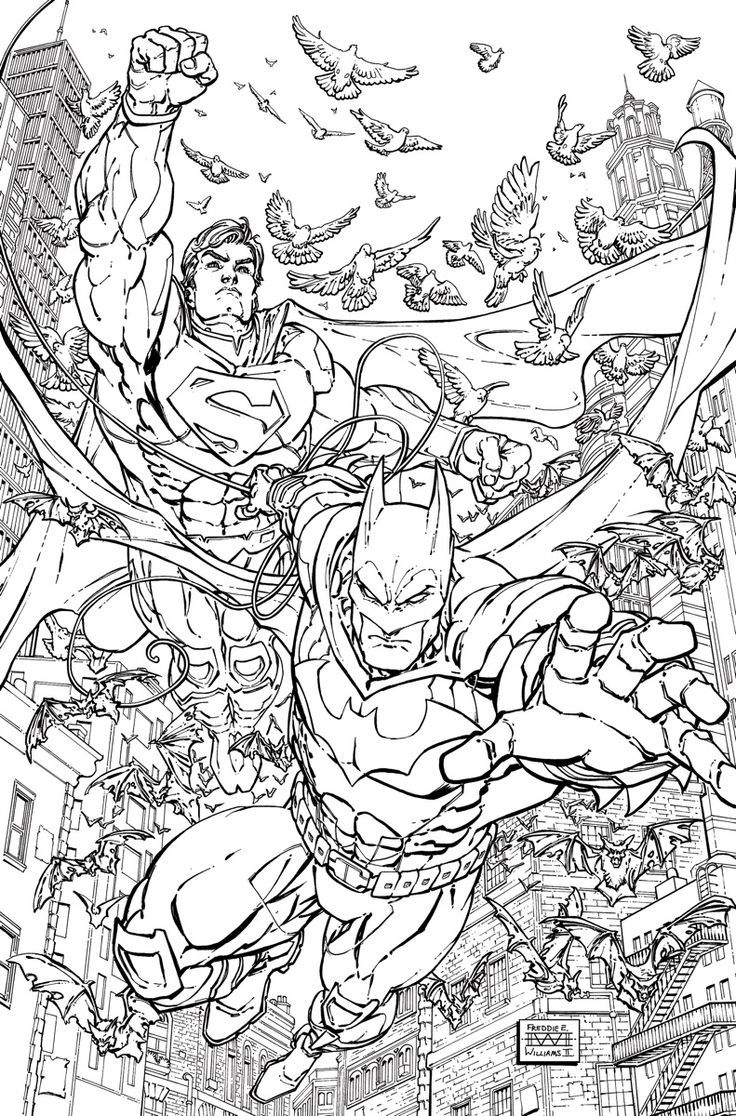 50 Adult Coloring Books Marvel 7