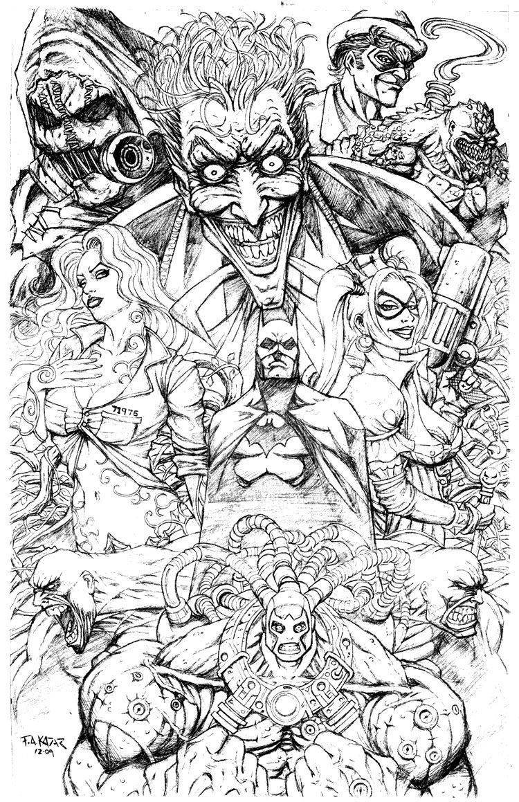 50 Adult Coloring Books Marvel 9