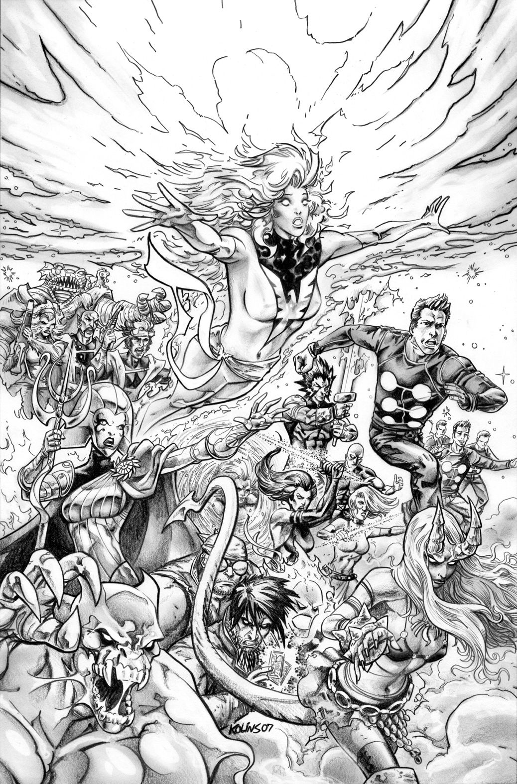 50 Adult Marvel Coloring Books 1