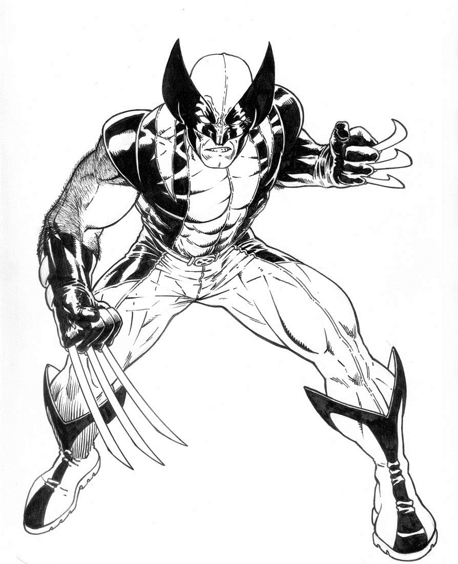 50 Adult Marvel Coloring Books 14