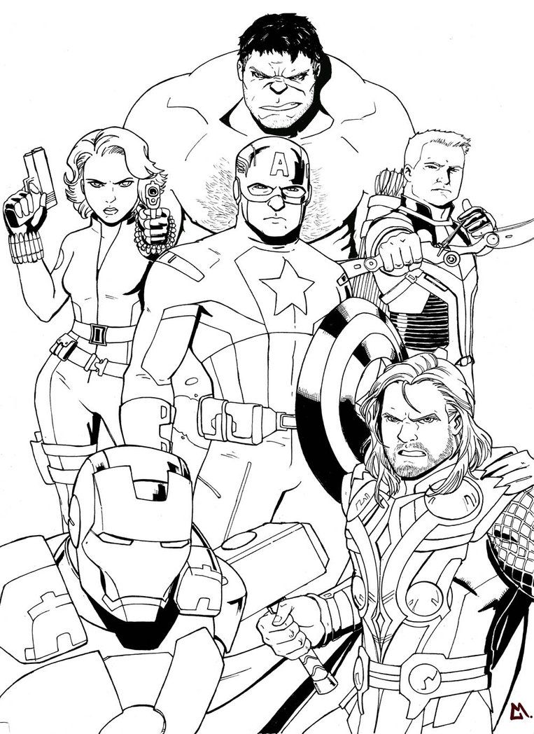 50 Adult Marvel Coloring Books 57
