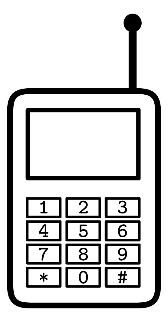 50 Cell Phone Coloring Page 2