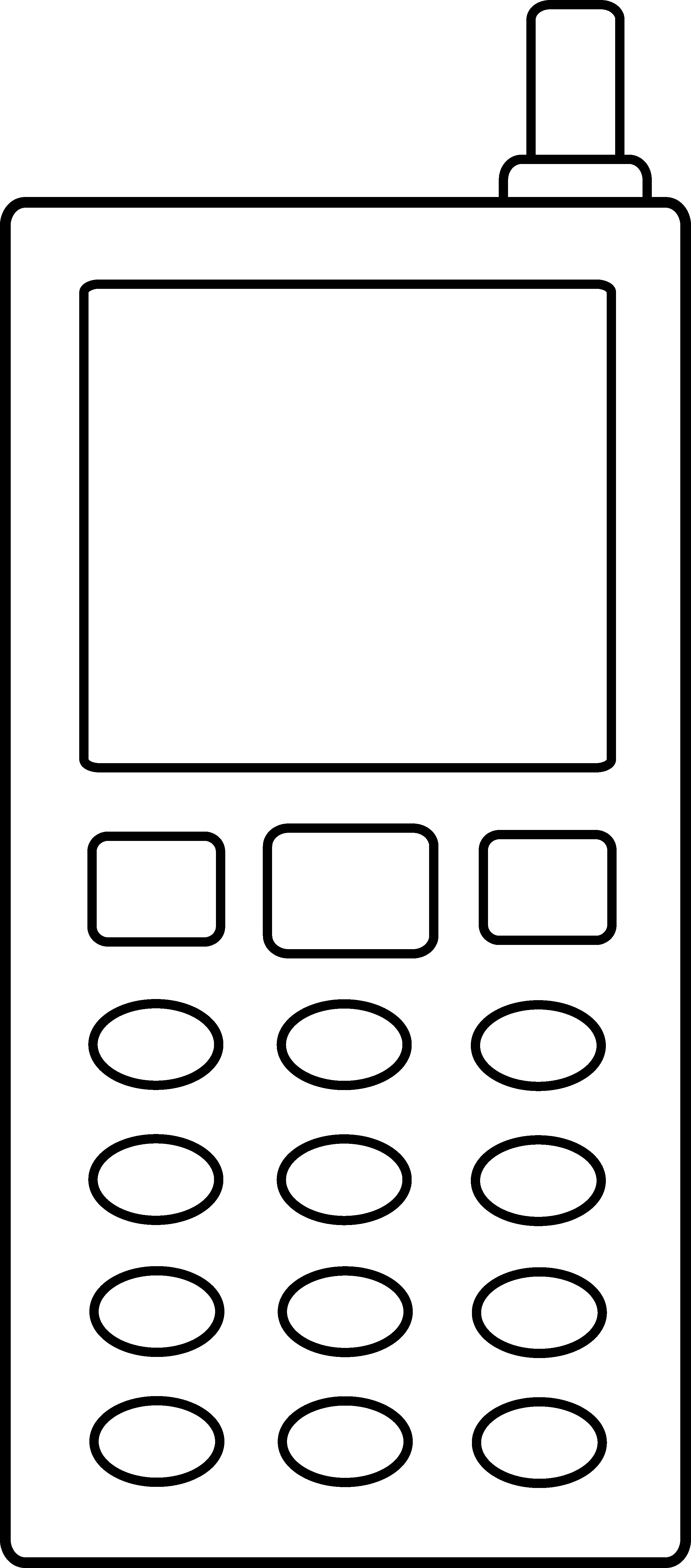 50 Cell Phone Coloring Page 38