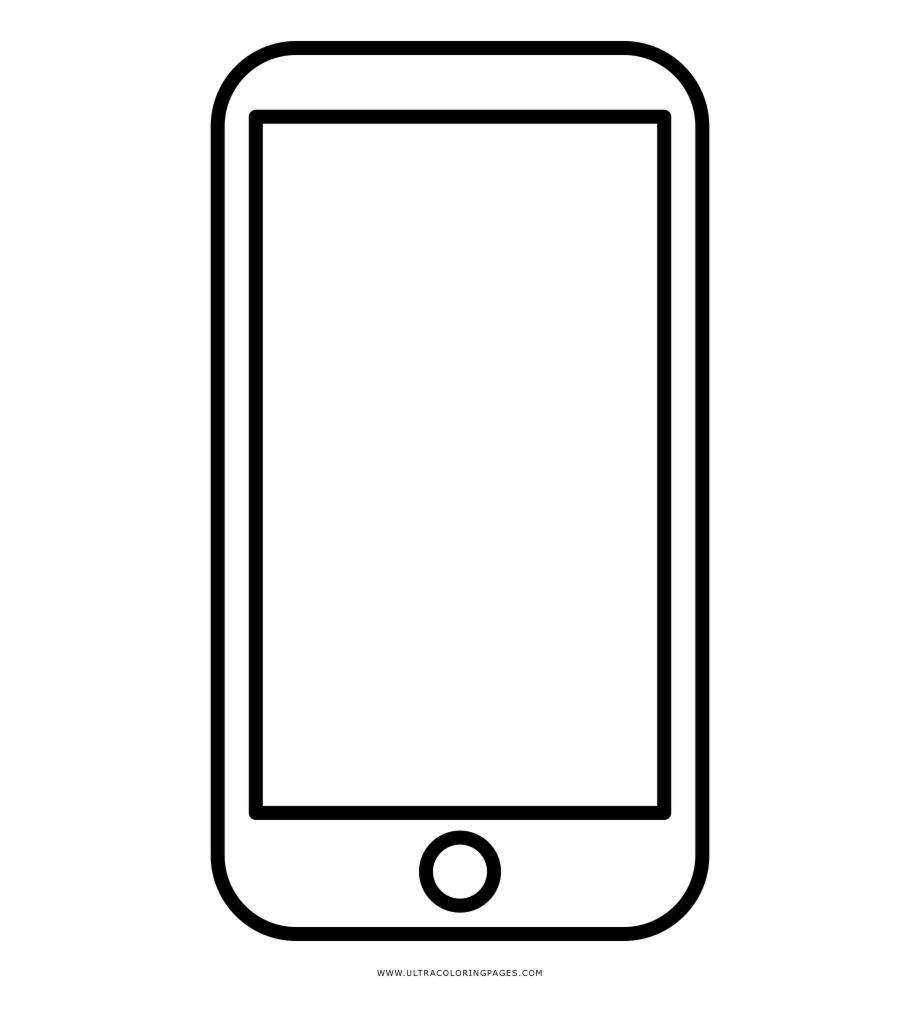50 Cell Phone Coloring Page 44