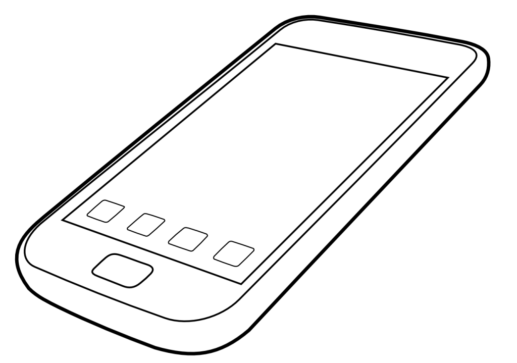 50 Cell Phone Coloring Page 68