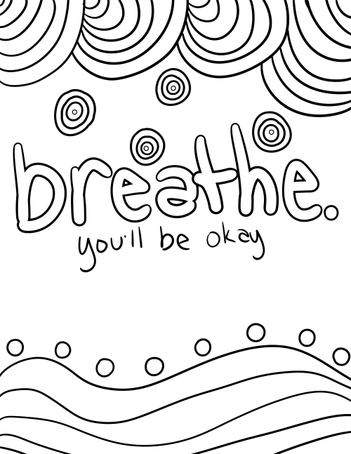 55 Aesthetic Coloring Pages Printable 2