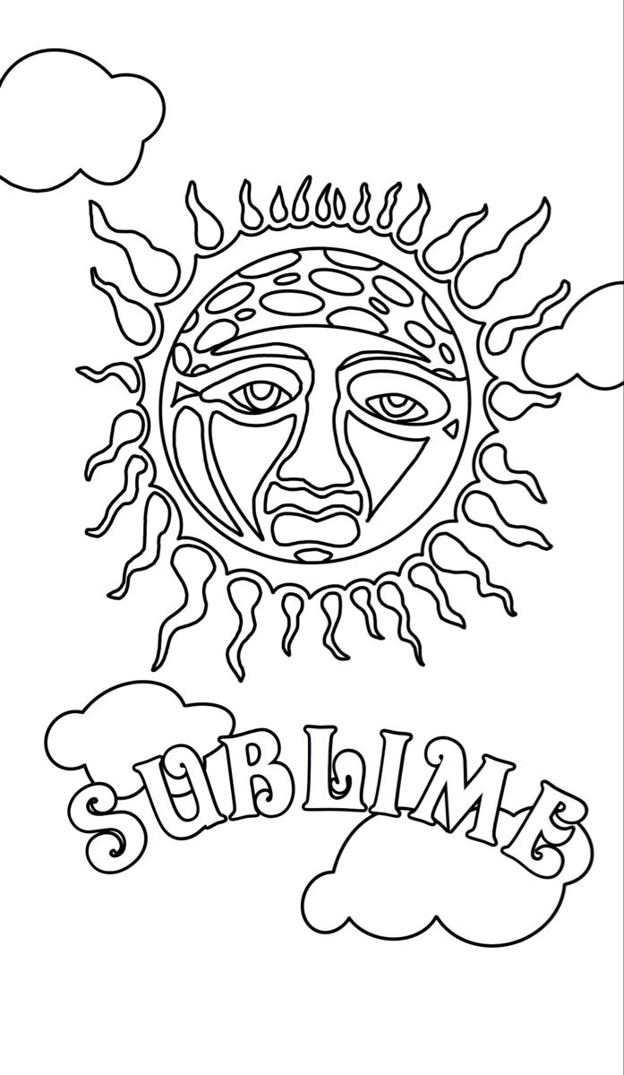 55 Aesthetic Coloring Pages Printable 39