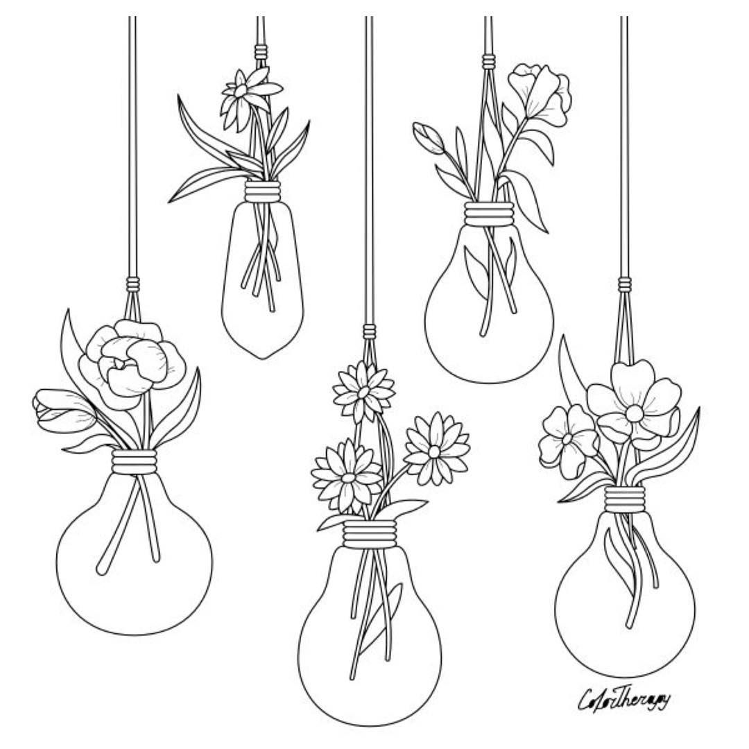 55 Aesthetic Coloring Pages Printable 59