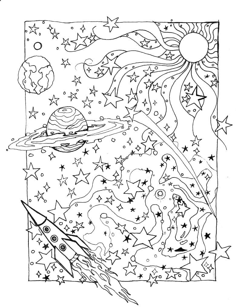 55 Aesthetic Coloring Pages Printable 62