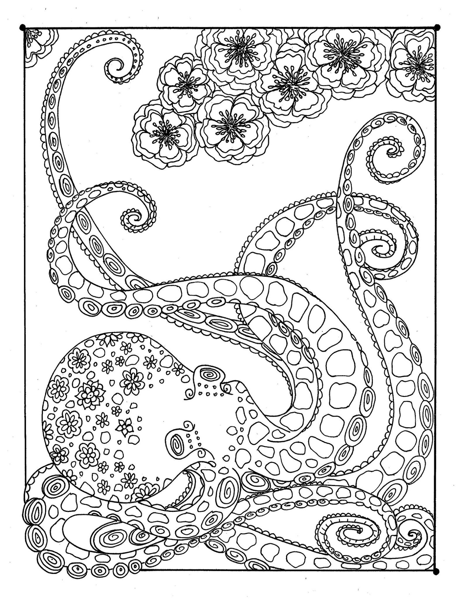 55 Coloring Posters For Adults 19