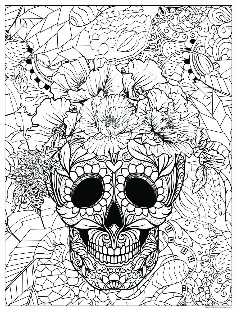 55 Coloring Posters For Adults 23