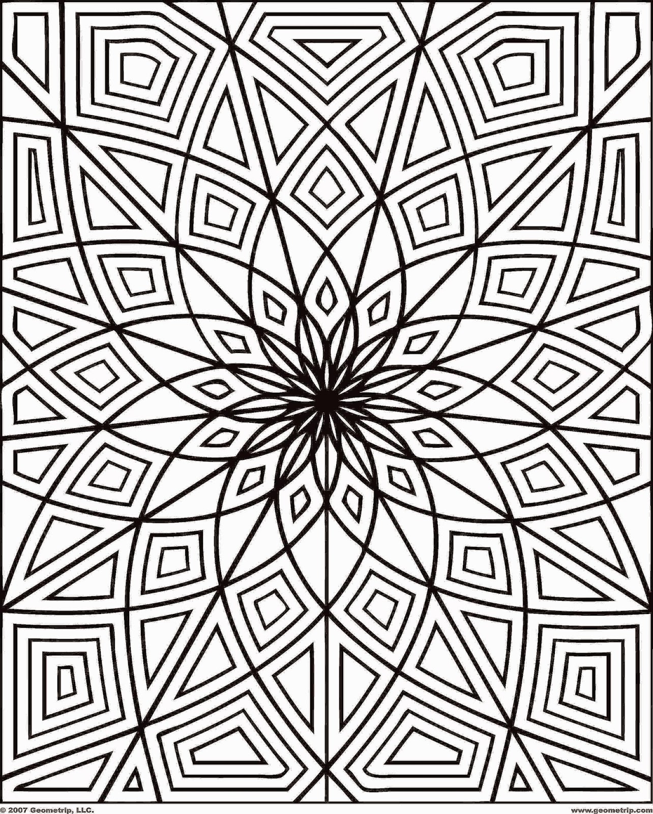 55 Coloring Posters For Adults 24