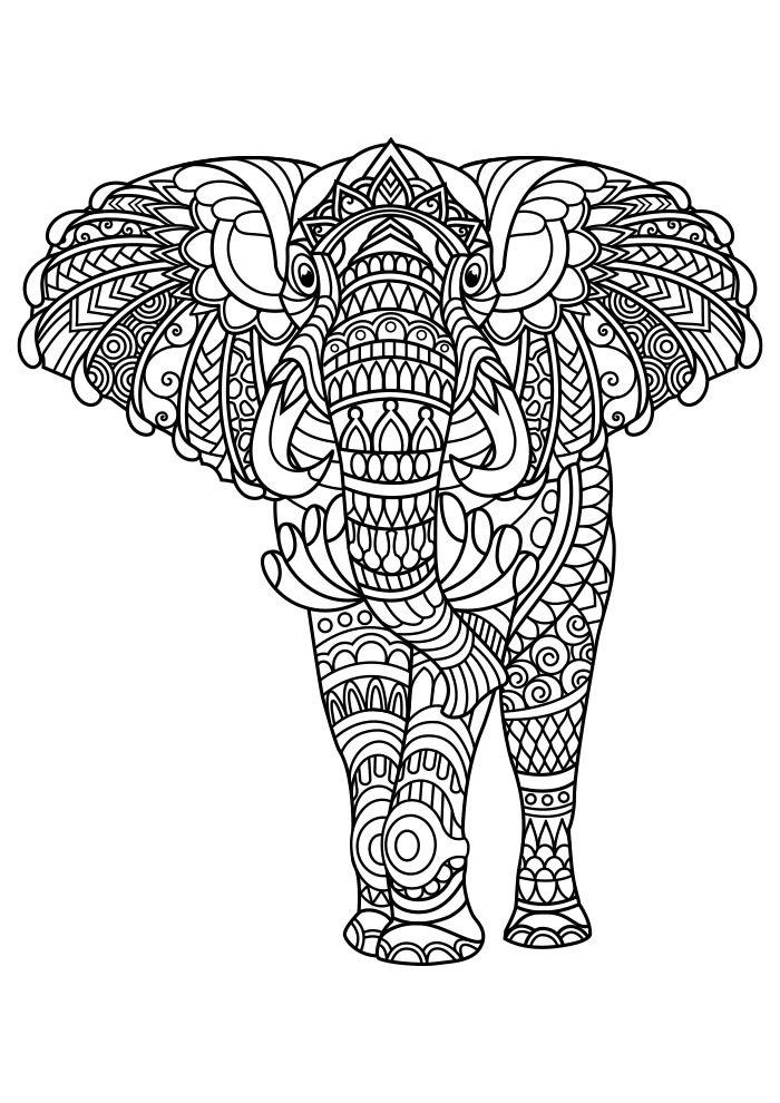 55 Coloring Posters For Adults 36