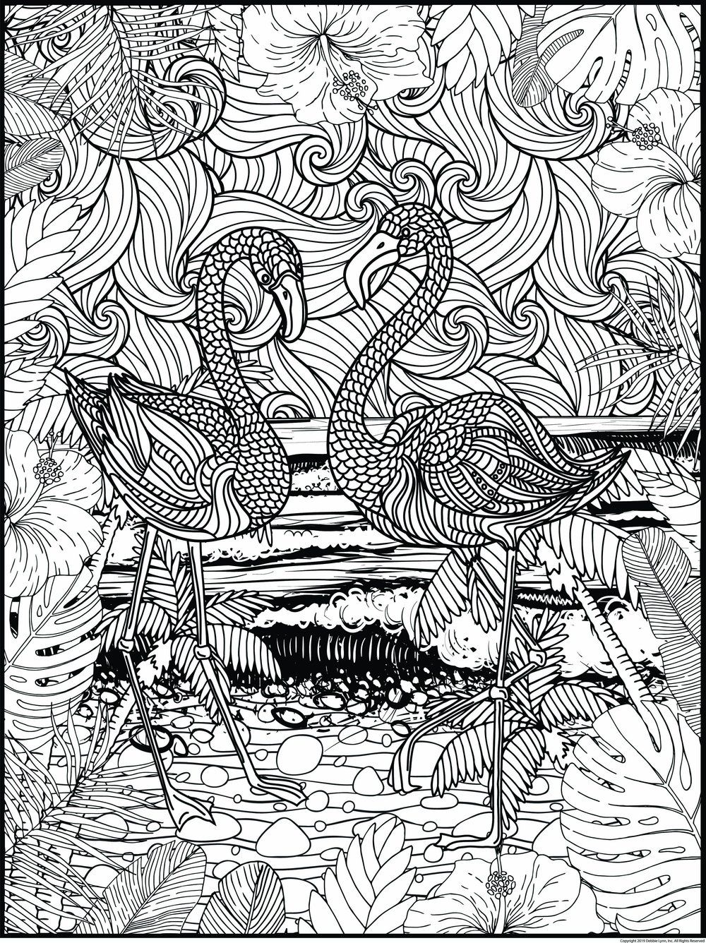 55 Coloring Posters For Adults 40