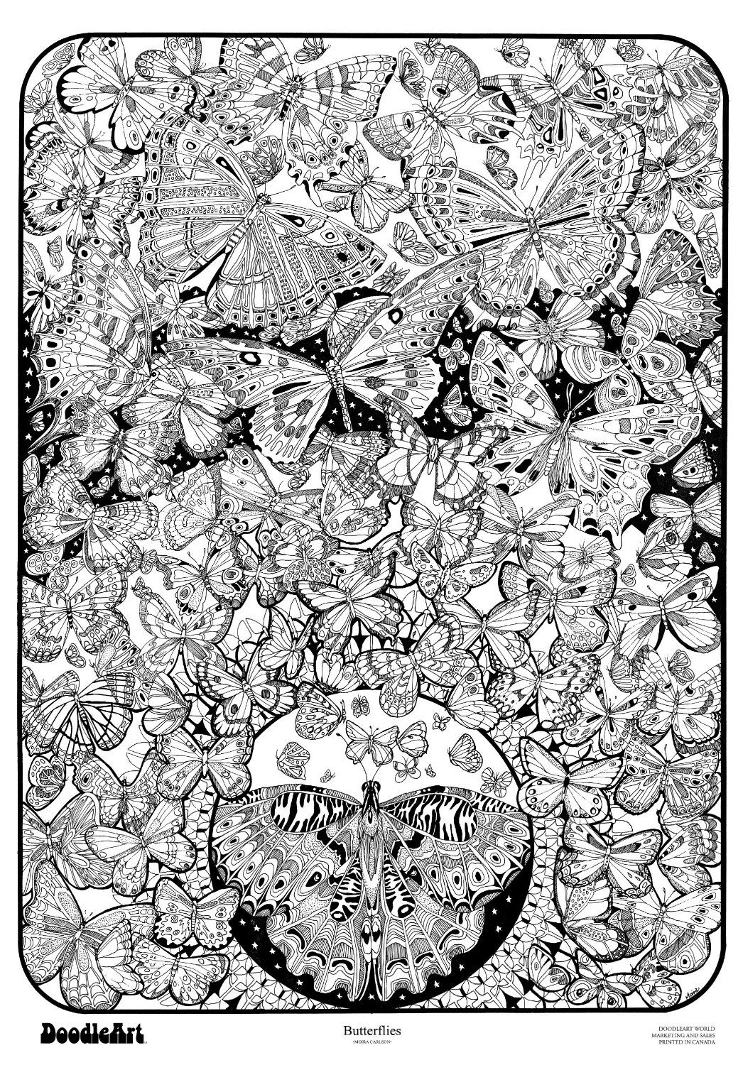 55 Coloring Posters For Adults 46