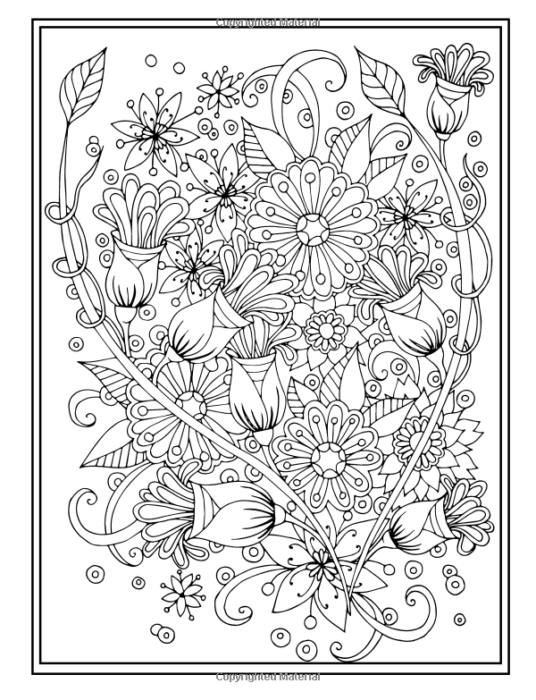 55 Coloring Posters For Adults 49