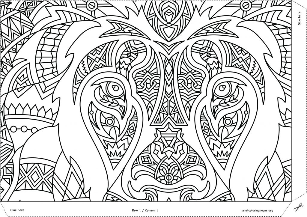 55 Coloring Posters For Adults 5
