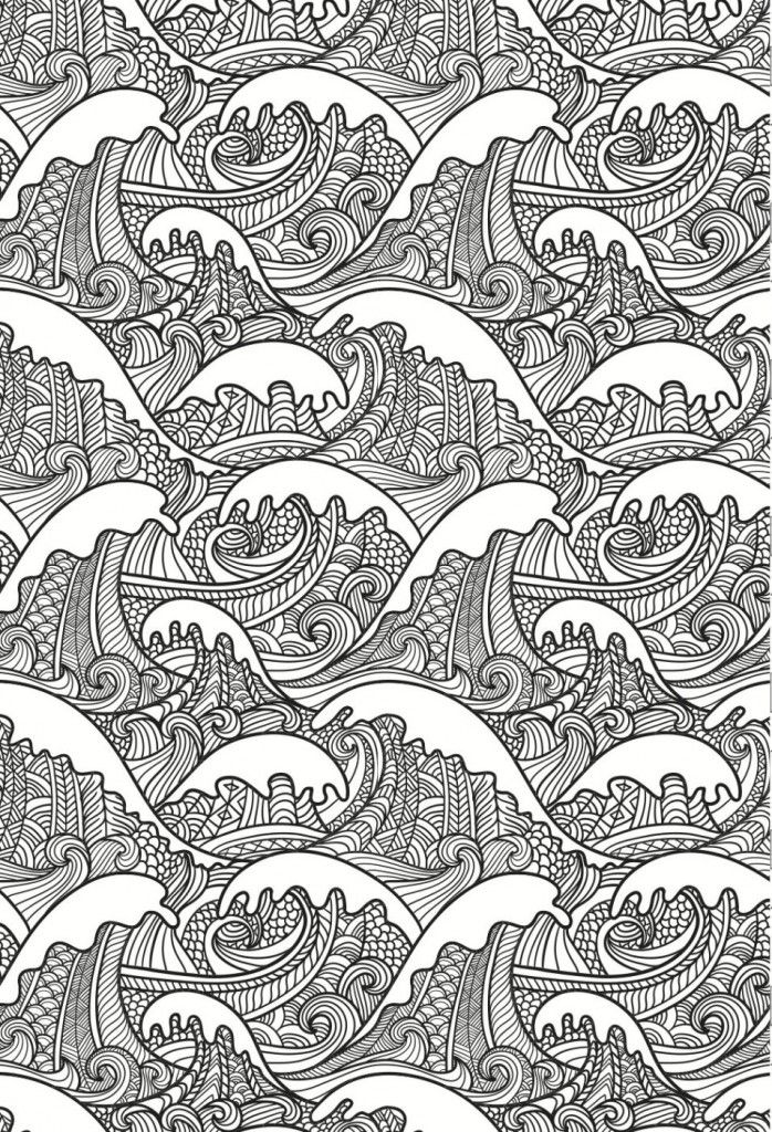 55 Coloring Posters For Adults 9